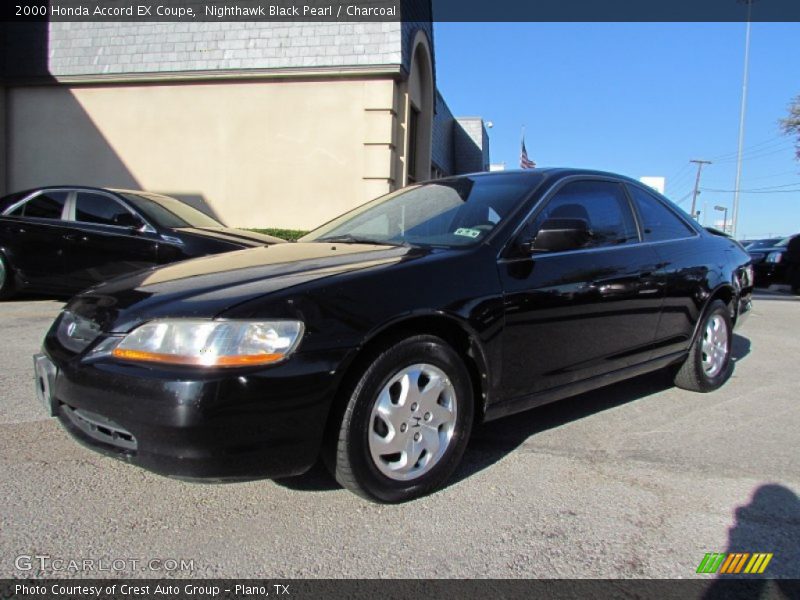 Nighthawk Black Pearl / Charcoal 2000 Honda Accord EX Coupe