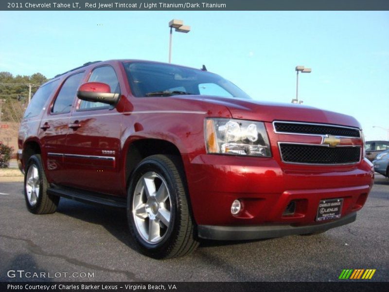 Red Jewel Tintcoat / Light Titanium/Dark Titanium 2011 Chevrolet Tahoe LT