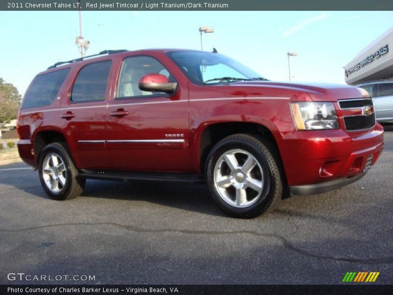 Red Jewel Tintcoat / Light Titanium/Dark Titanium 2011 Chevrolet Tahoe LT
