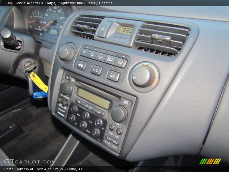 Controls of 2000 Accord EX Coupe