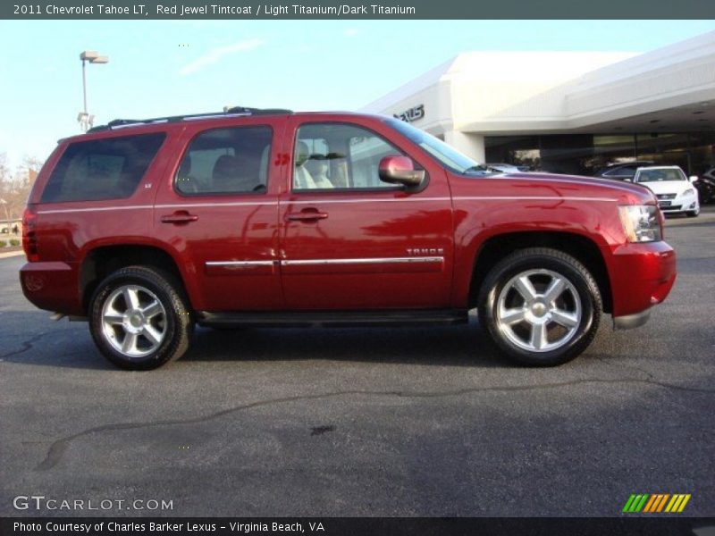 Red Jewel Tintcoat / Light Titanium/Dark Titanium 2011 Chevrolet Tahoe LT