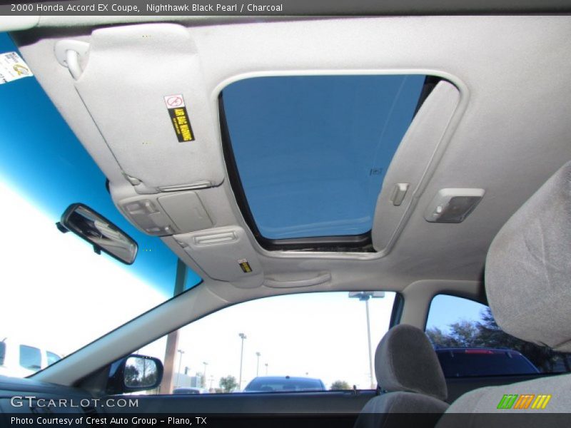 Nighthawk Black Pearl / Charcoal 2000 Honda Accord EX Coupe