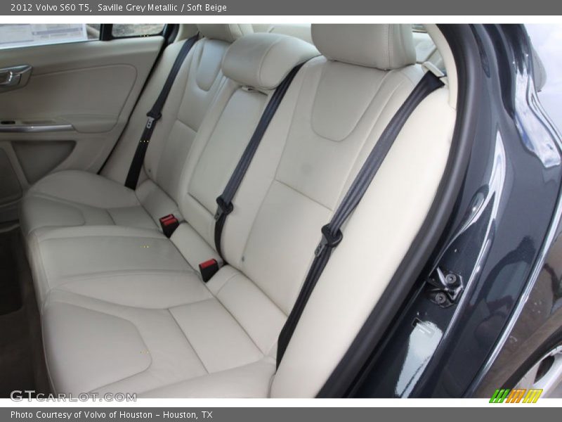 Saville Grey Metallic / Soft Beige 2012 Volvo S60 T5