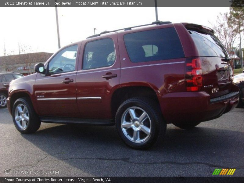 Red Jewel Tintcoat / Light Titanium/Dark Titanium 2011 Chevrolet Tahoe LT