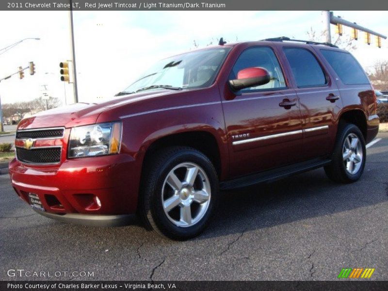 Red Jewel Tintcoat / Light Titanium/Dark Titanium 2011 Chevrolet Tahoe LT