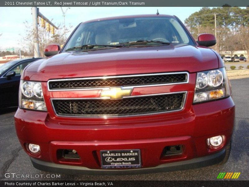Red Jewel Tintcoat / Light Titanium/Dark Titanium 2011 Chevrolet Tahoe LT