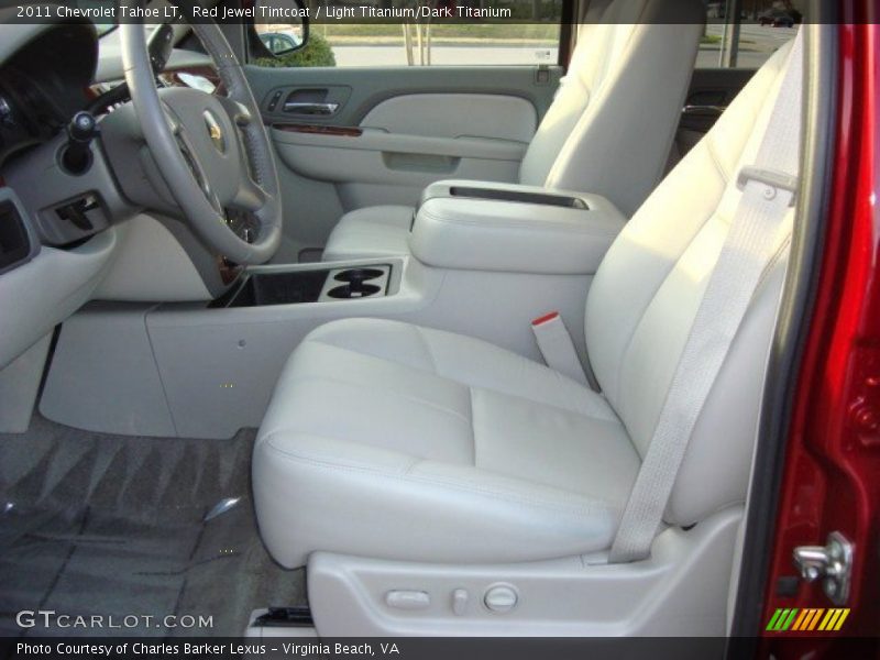 Red Jewel Tintcoat / Light Titanium/Dark Titanium 2011 Chevrolet Tahoe LT