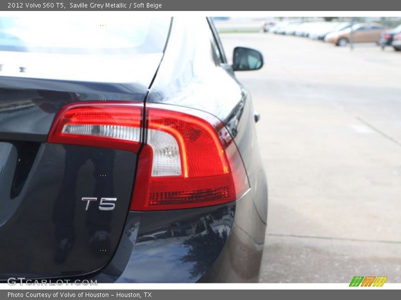 Saville Grey Metallic / Soft Beige 2012 Volvo S60 T5