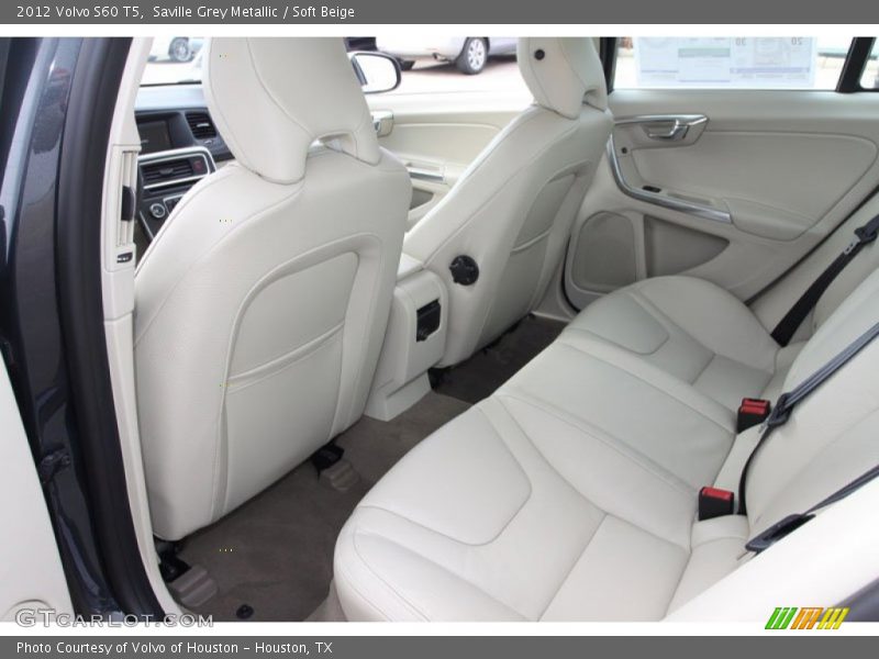 Saville Grey Metallic / Soft Beige 2012 Volvo S60 T5
