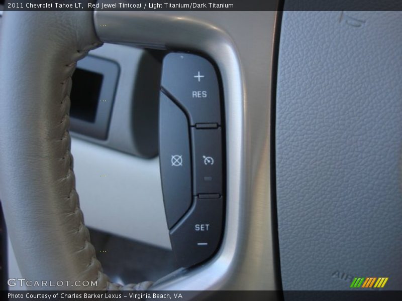 Red Jewel Tintcoat / Light Titanium/Dark Titanium 2011 Chevrolet Tahoe LT