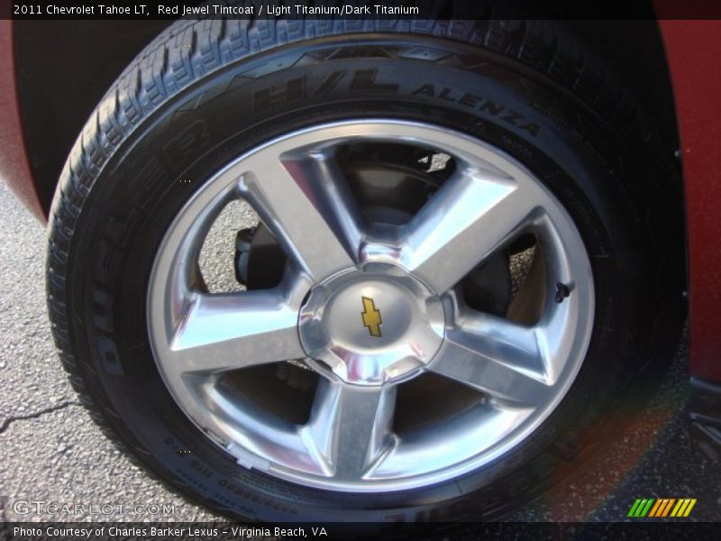 Red Jewel Tintcoat / Light Titanium/Dark Titanium 2011 Chevrolet Tahoe LT