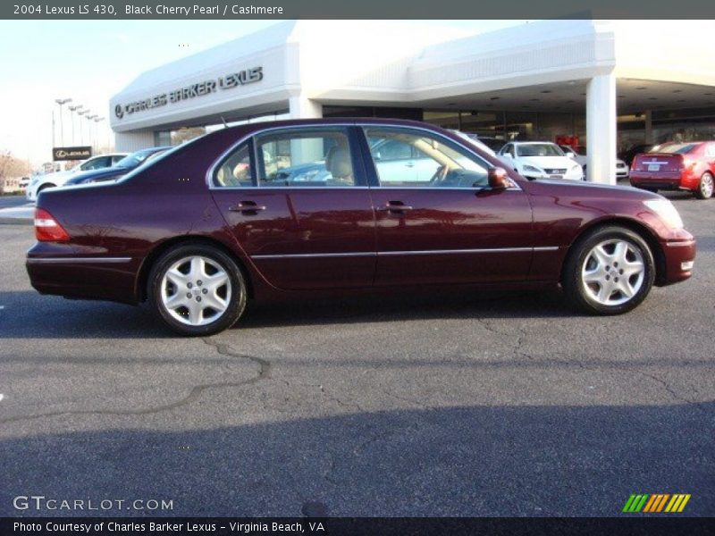 Black Cherry Pearl / Cashmere 2004 Lexus LS 430