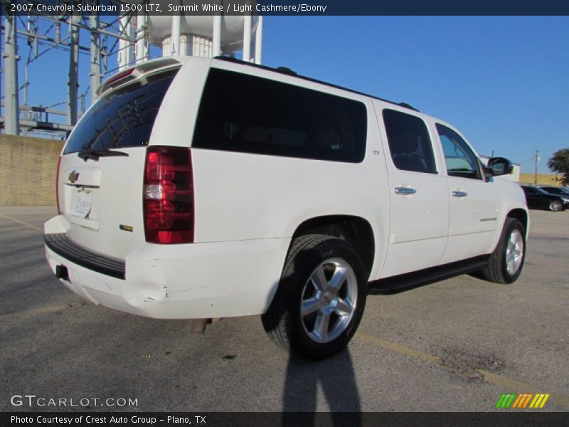 Summit White / Light Cashmere/Ebony 2007 Chevrolet Suburban 1500 LTZ