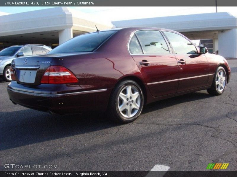Black Cherry Pearl / Cashmere 2004 Lexus LS 430