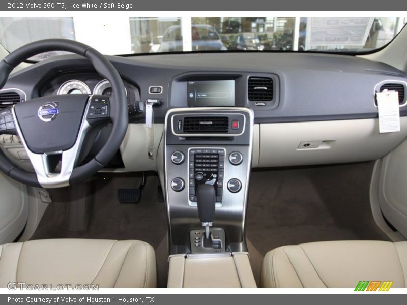 Ice White / Soft Beige 2012 Volvo S60 T5