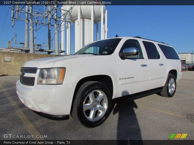 Summit White / Light Cashmere/Ebony 2007 Chevrolet Suburban 1500 LTZ