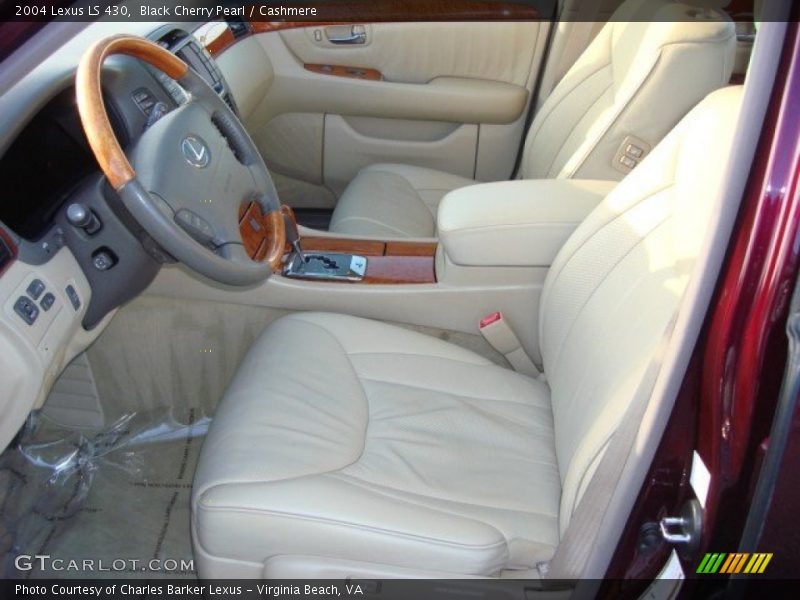 Black Cherry Pearl / Cashmere 2004 Lexus LS 430