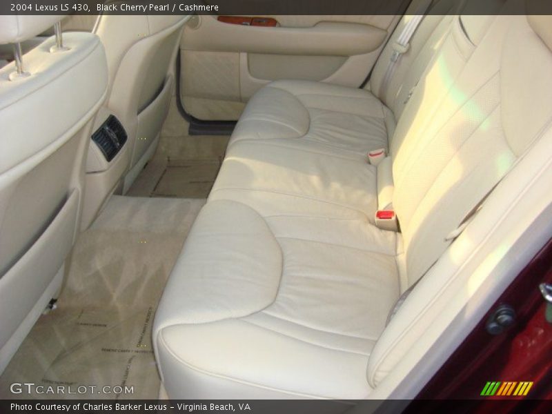 Black Cherry Pearl / Cashmere 2004 Lexus LS 430