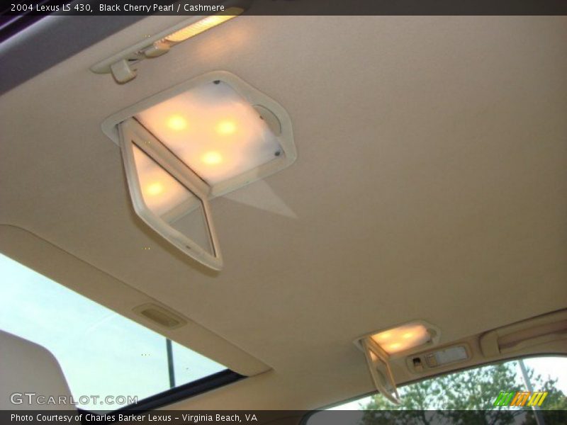 Black Cherry Pearl / Cashmere 2004 Lexus LS 430