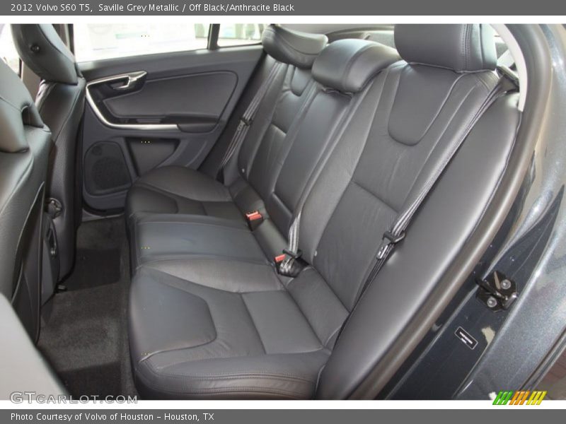 Saville Grey Metallic / Off Black/Anthracite Black 2012 Volvo S60 T5