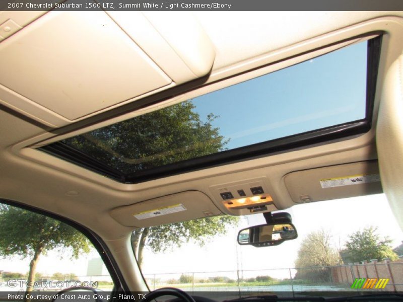 Summit White / Light Cashmere/Ebony 2007 Chevrolet Suburban 1500 LTZ