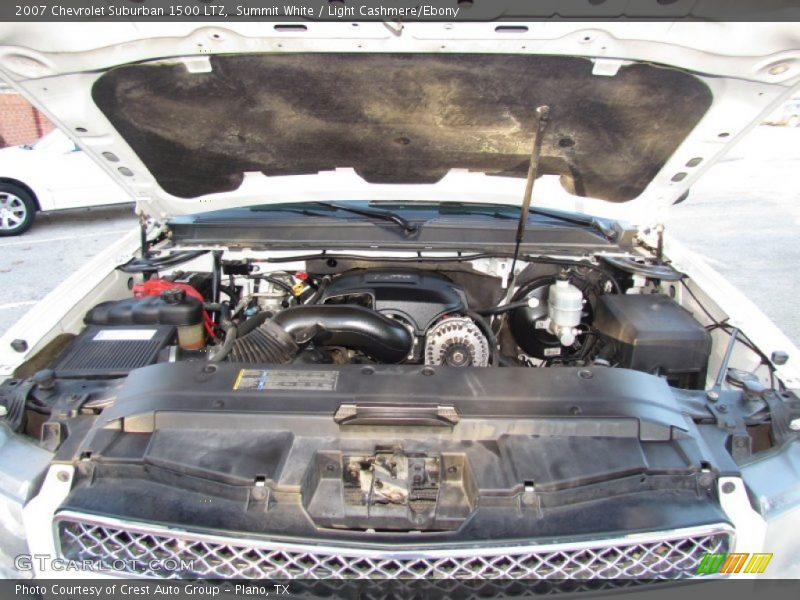 Summit White / Light Cashmere/Ebony 2007 Chevrolet Suburban 1500 LTZ