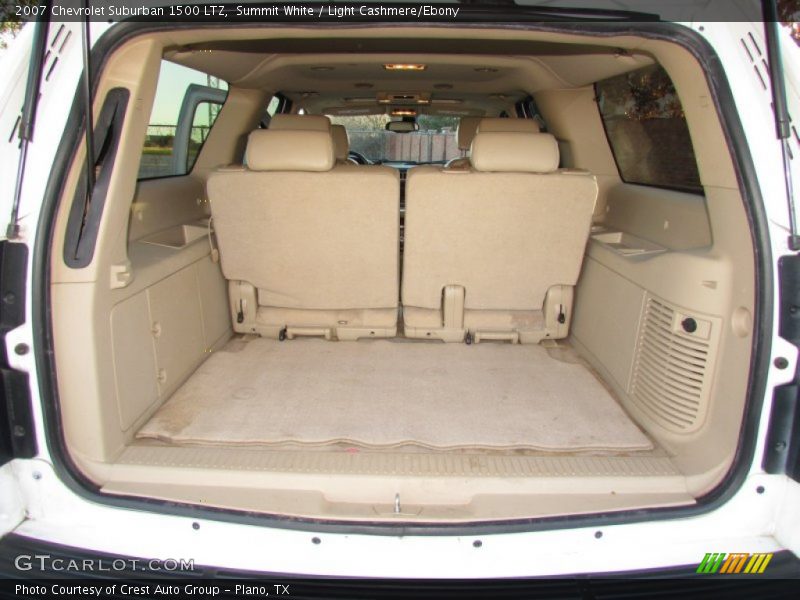 Summit White / Light Cashmere/Ebony 2007 Chevrolet Suburban 1500 LTZ