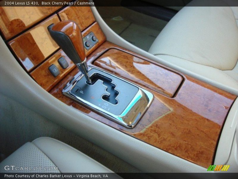 Black Cherry Pearl / Cashmere 2004 Lexus LS 430