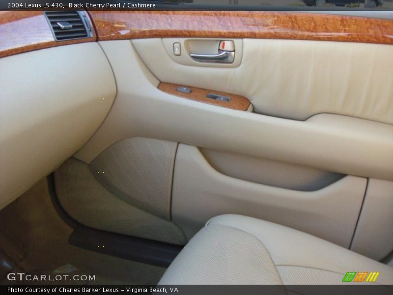 Black Cherry Pearl / Cashmere 2004 Lexus LS 430