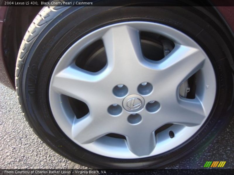 Black Cherry Pearl / Cashmere 2004 Lexus LS 430