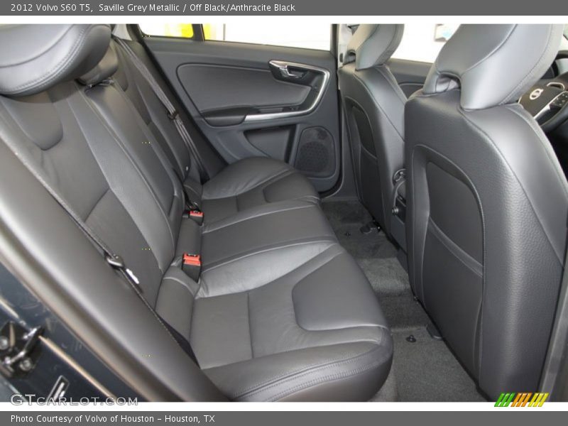 Saville Grey Metallic / Off Black/Anthracite Black 2012 Volvo S60 T5