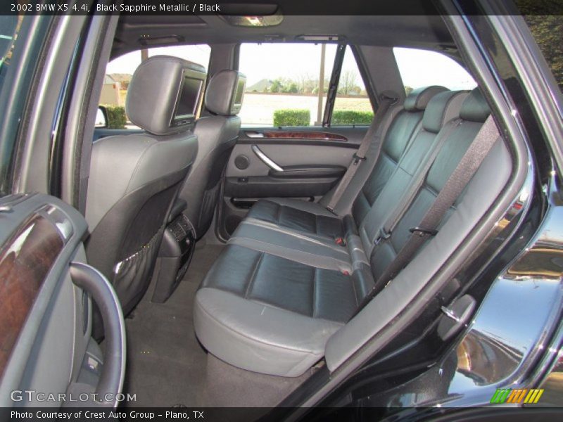 Black Sapphire Metallic / Black 2002 BMW X5 4.4i