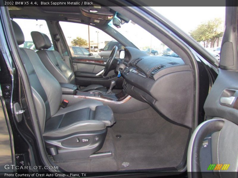 Black Sapphire Metallic / Black 2002 BMW X5 4.4i
