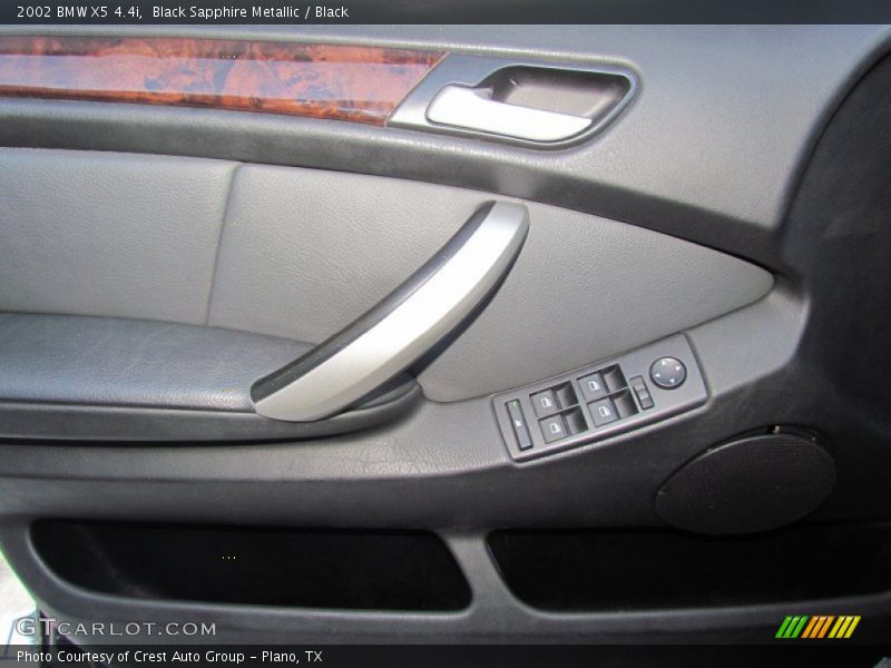 Black Sapphire Metallic / Black 2002 BMW X5 4.4i