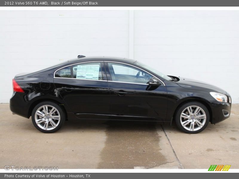  2012 S60 T6 AWD Black