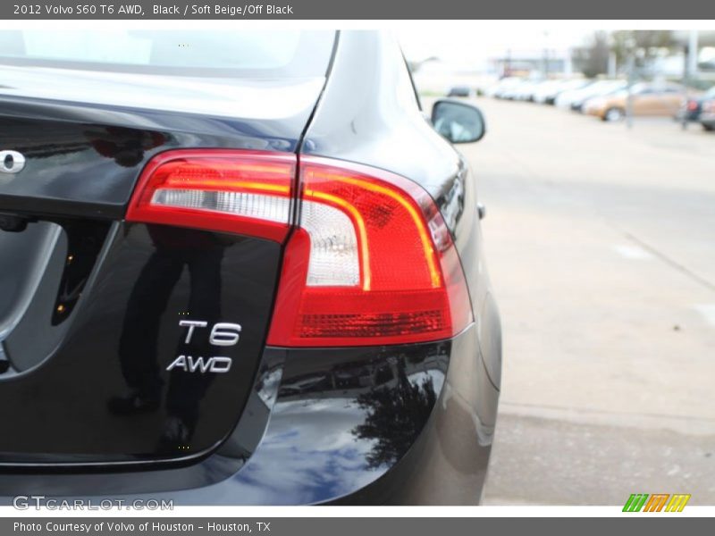 Black / Soft Beige/Off Black 2012 Volvo S60 T6 AWD