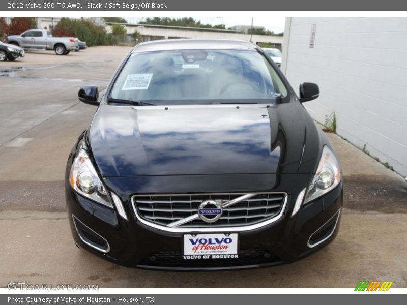 Black / Soft Beige/Off Black 2012 Volvo S60 T6 AWD