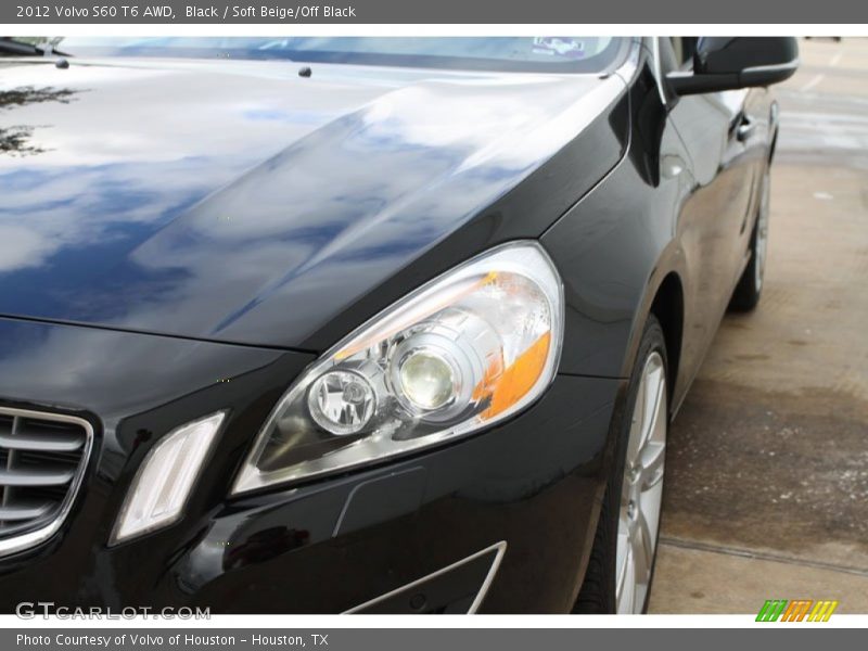 Black / Soft Beige/Off Black 2012 Volvo S60 T6 AWD