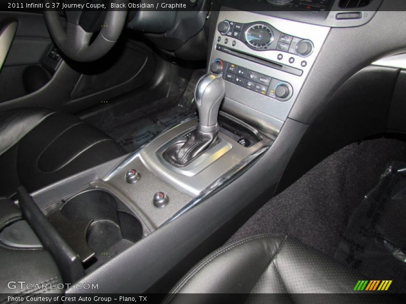 Black Obsidian / Graphite 2011 Infiniti G 37 Journey Coupe