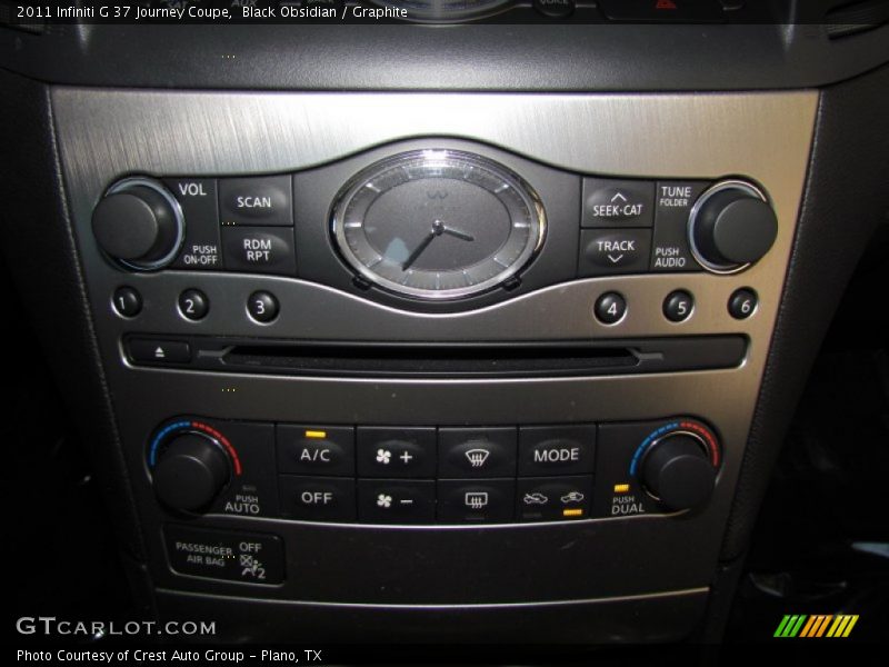 Black Obsidian / Graphite 2011 Infiniti G 37 Journey Coupe