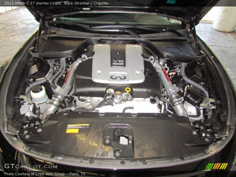 Black Obsidian / Graphite 2011 Infiniti G 37 Journey Coupe