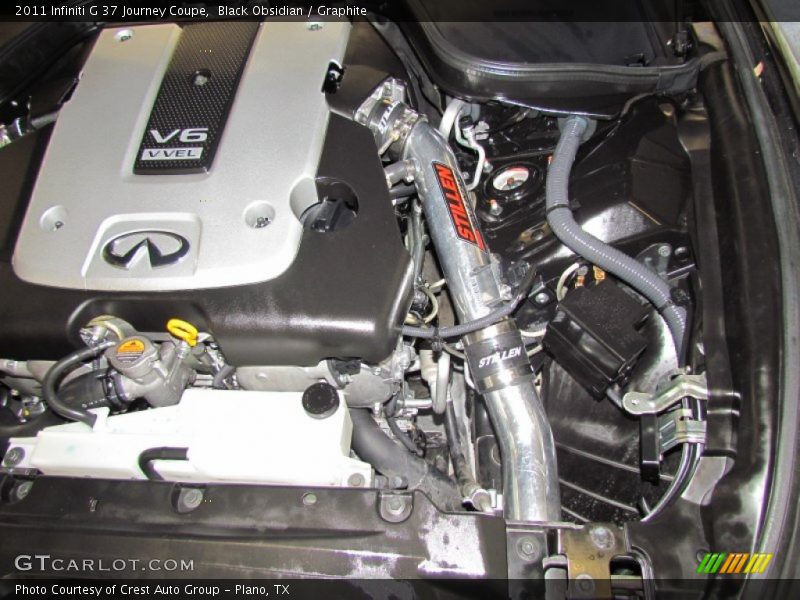 Black Obsidian / Graphite 2011 Infiniti G 37 Journey Coupe