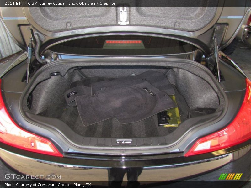 Black Obsidian / Graphite 2011 Infiniti G 37 Journey Coupe