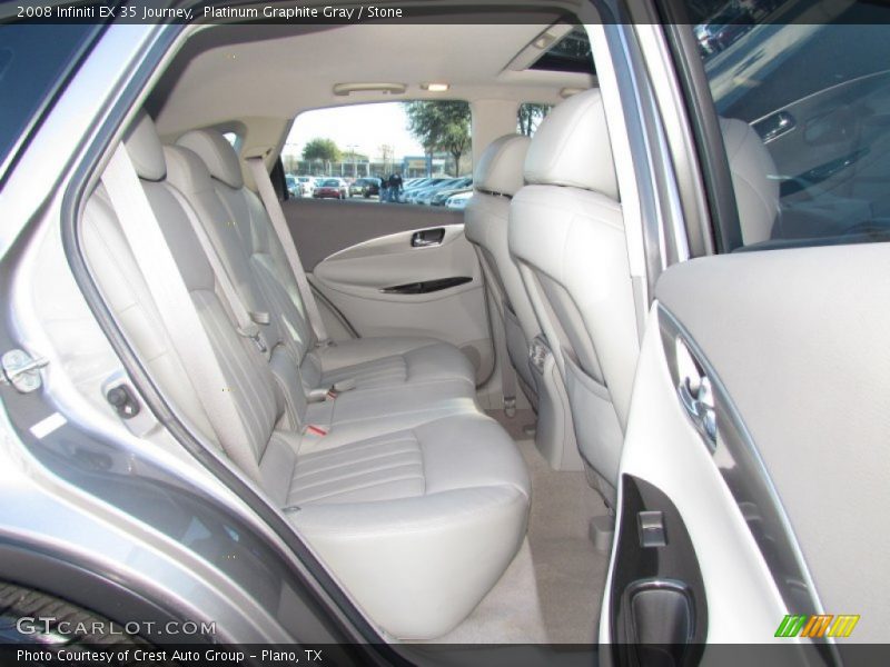 Platinum Graphite Gray / Stone 2008 Infiniti EX 35 Journey