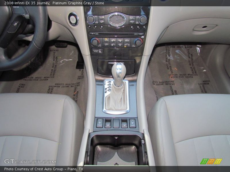 Platinum Graphite Gray / Stone 2008 Infiniti EX 35 Journey
