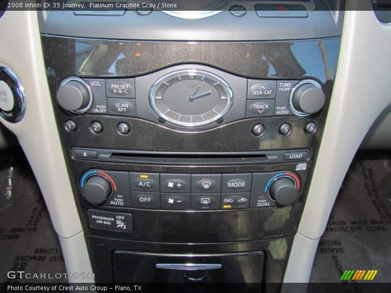 Platinum Graphite Gray / Stone 2008 Infiniti EX 35 Journey