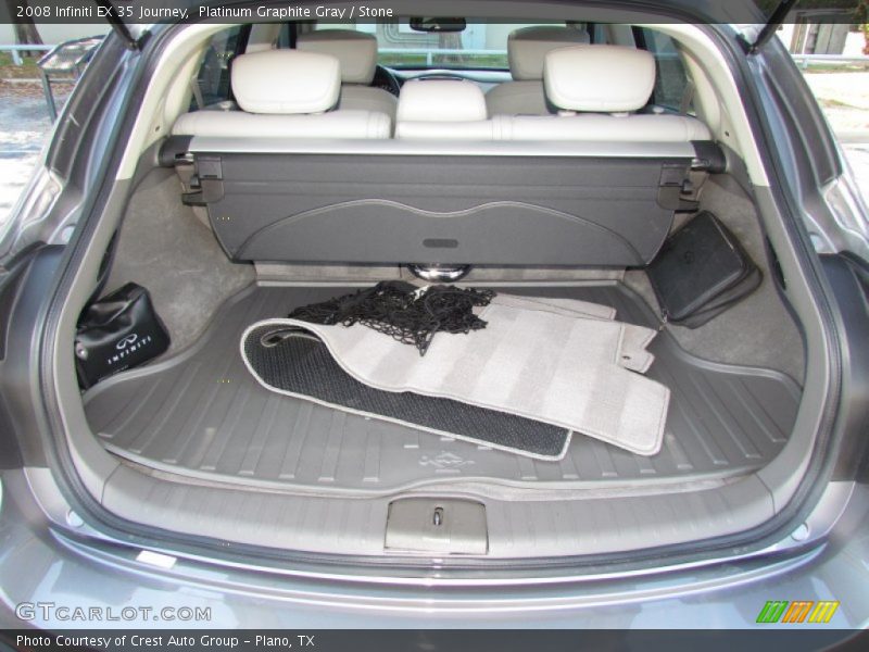 Platinum Graphite Gray / Stone 2008 Infiniti EX 35 Journey
