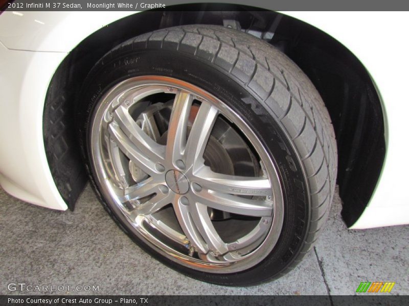 Custom Wheels of 2012 M 37 Sedan