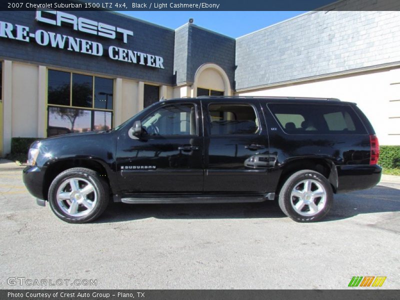 Black / Light Cashmere/Ebony 2007 Chevrolet Suburban 1500 LTZ 4x4