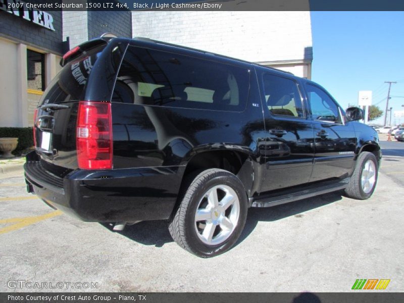 Black / Light Cashmere/Ebony 2007 Chevrolet Suburban 1500 LTZ 4x4